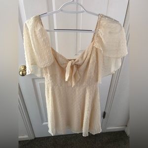 Brand: Lulus, Size: Small, Color: Cream